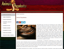 Tablet Screenshot of animais-peconhentos.info